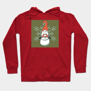 Snow Gnome snowman Hoodie